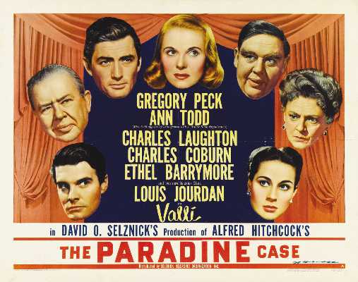 Il film del giorno: "Il caso Paradine" (in onda su TV 2000)