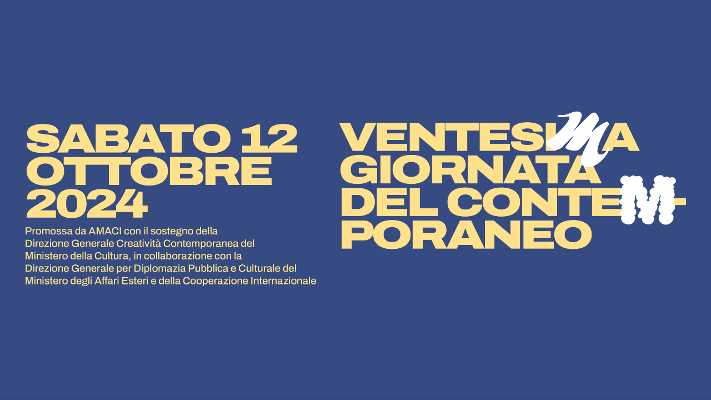 XX Giornata del Contemporaneo al MAMbo di Bologna