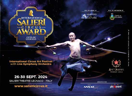 Il circo incontra musica classica e arte al Salieri Circus Award