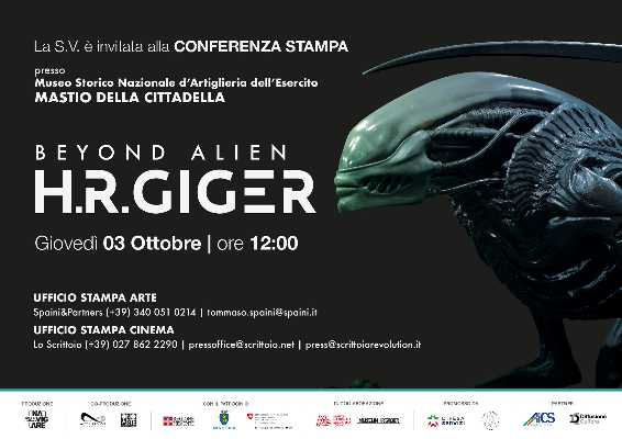 Beyond Alien: H.R. Giger, dal 5 ottobre a Torino