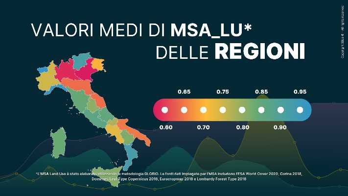 La classifica delle città più naturali d’Italia