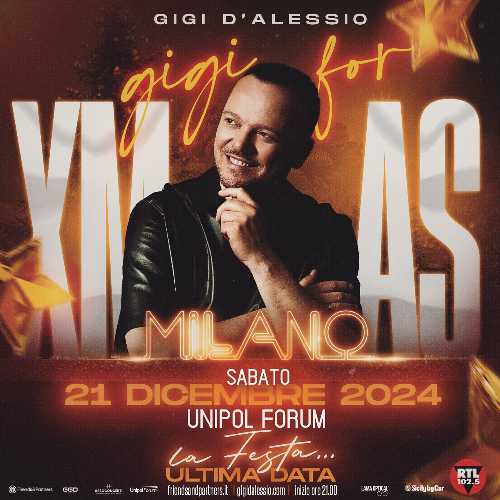 Gigi D'Alessio in "GIGI for XMAS, La Festa..."