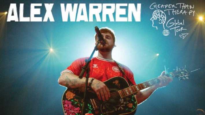 Il giovane talento Alex Warren arriva in Italia