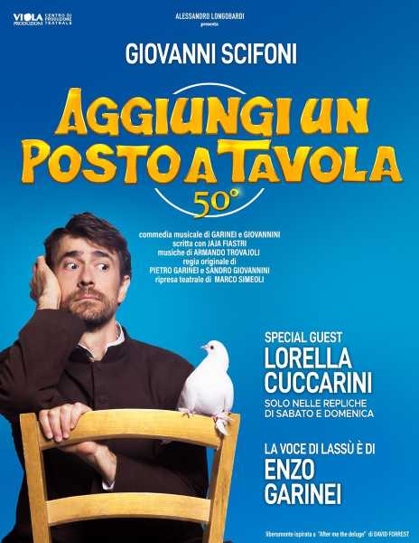 Compie 50 Anni "Aggiungi un Posto a Tavola", a partire dal Teatro Brancaccio