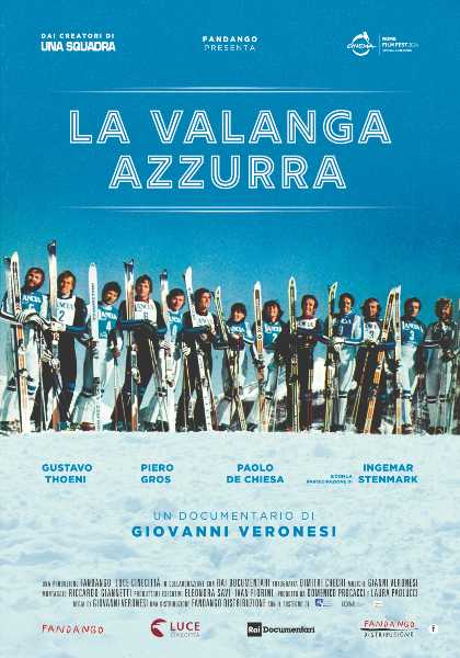 Stasera in TV LA VALANGA AZZURRA: l’epopea di un team leggendario raccontata da Giovanni Veronesi