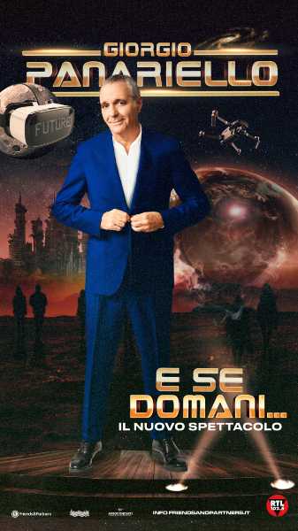 Giorgio Panariello torna a teatro con “E SE DOMANI…”