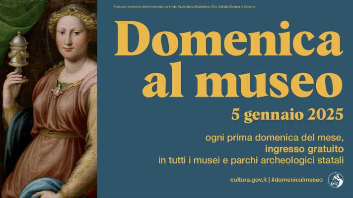 Il 2025 si apre all'insegna dell'arte e dell'archeologia: un weekend di accessi e aperture straordinarie nei musei e parchi archeologici italiani