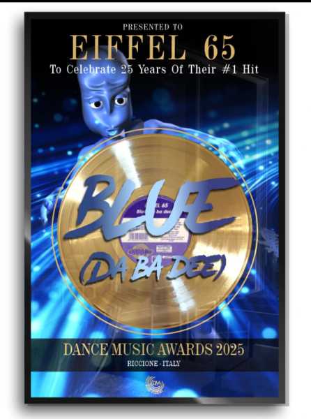 Eiffel 65: il Summer Tour 2025 celebra 25 anni di successi dance