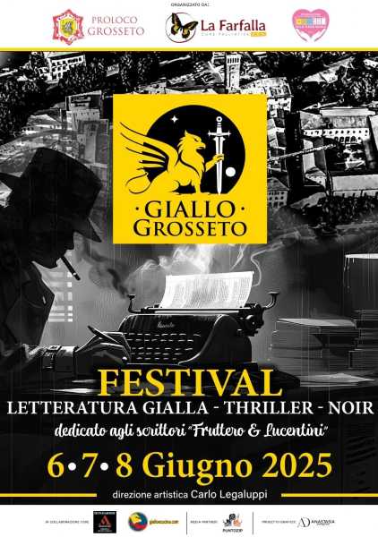 Presentato il programma completo di Giallo Grosseto - Un fine settimana di giallo e cultura a Grosseto