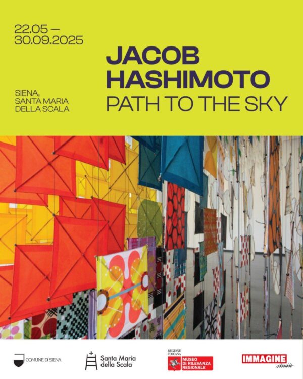 "Path to the Sky" di Jacob Hashimoto – Un volo di aquiloni a Santa Maria della Scala, Siena