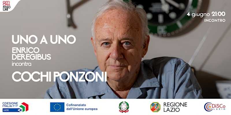 Cochi Ponzoni protagonista di "Uno a uno" all'Officina Pasolini