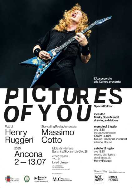 "Pictures of You" ad Ancona: la fotografia rock incontra la realtà aumentata