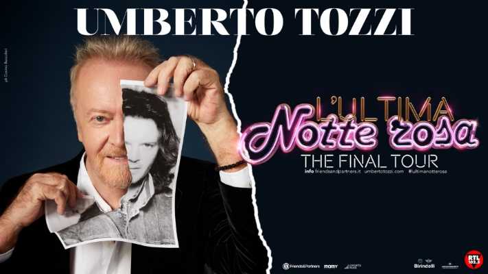 Umberto Tozzi aggiunge una nuova data al suo tour d'addio: appuntamento a Benevento