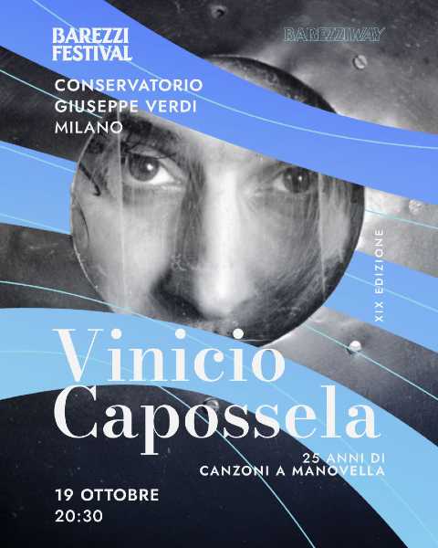 Barezzi Festival approda a Milano: Vinicio Capossela celebra i 25 anni di "Canzoni a Manovella"