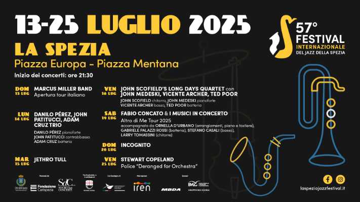 Festival Internazionale del Jazz della Spezia 2025: 57 anni di musica d'eccellenza