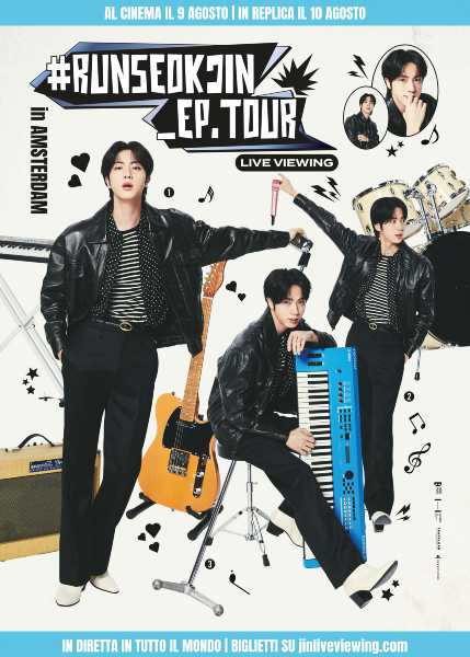 Jin dei BTS porta il suo tour da solista nei cinema italiani: evento imperdibile per gli ARMY