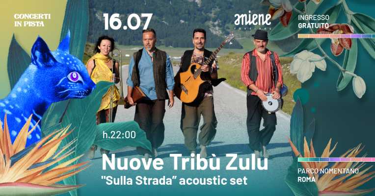 Nuove Tribù Zulu celebrano 25 anni di musica al Parco Aniene