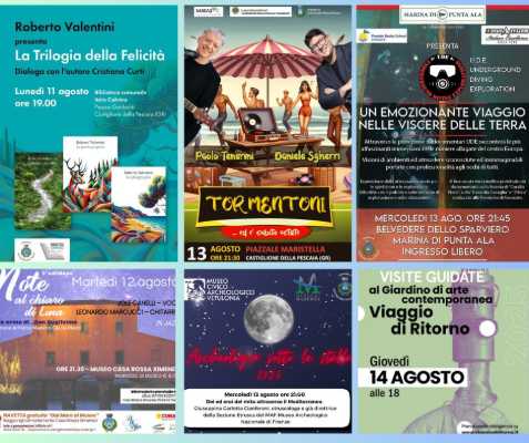 Ferragosto a Castiglione della Pescaia: eventi tra cultura, fede e spettacolo