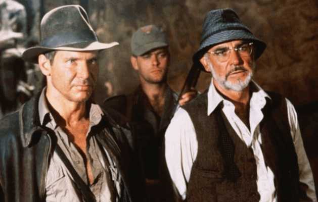 Stasera Indiana Jones e l'ultima crociata su Italia 1 alle 21:20: il finale epico della trilogia con Harrison Ford e Sean Connery.