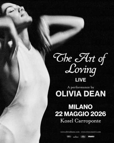 Olivia Dean porta “The Art of Loving - Live” per la prima volta in Italia