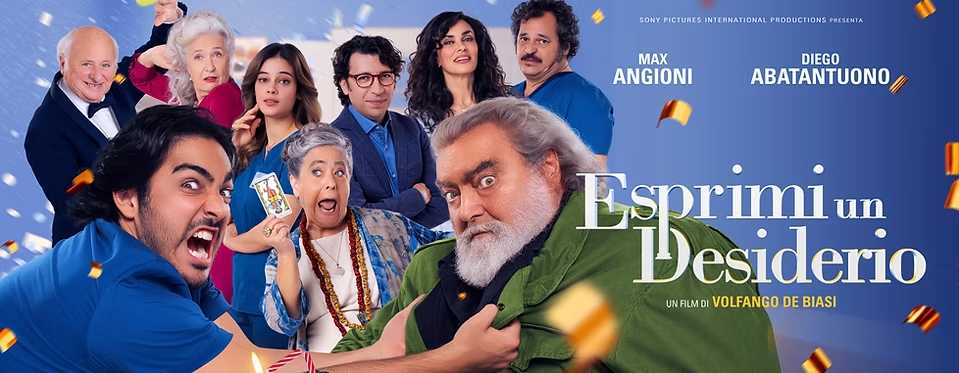 Esprimi un desiderio : la nuova commedia di Volfango De Biasi con Max Angioni e Diego Abatantuono