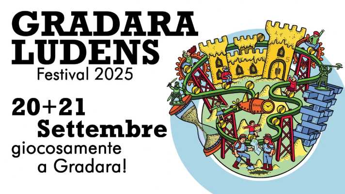 Gradara Ludens 2025: il borgo si trasforma in un grande parco giochi a cielo aperto il 20 e 21 settembre