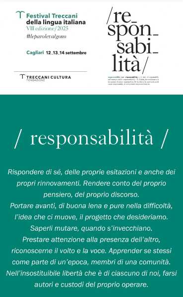 Festival Treccani della Lingua Italiana 2025: tre giorni di incontri e musica a Cagliari