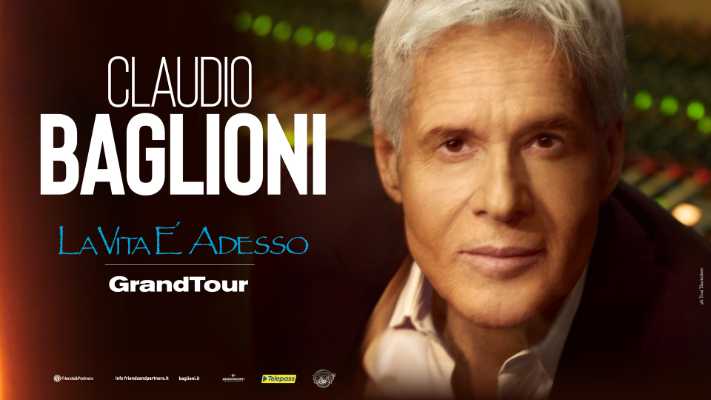 Claudio Baglioni porta “GrandTour LA VITA È ADESSO” in 40 città italiane – Un viaggio musicale unico