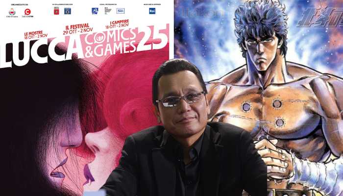 Tetsuo Hara a Lucca Comics & Games 2025: “Il Salvatore nell’Arena” unisce Kenshiro e l’arte italiana