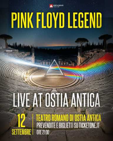 Pink Floyd Legend: ultimo appello per il concerto del 12 settembre a Ostia Antica