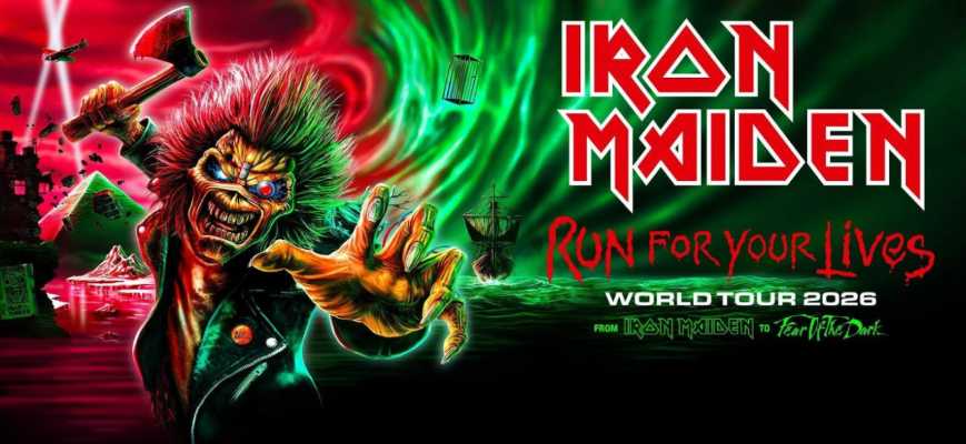Iron Maiden a San Siro nel 2026: prima band metal nello stadio di Milano per il “Run For Your Lives Tour”