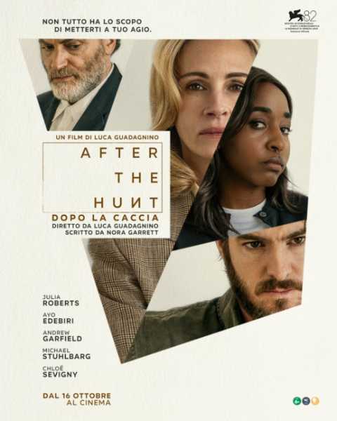 After the Hunt: Dopo la caccia – Luca Guadagnino firma un dramma psicologico con Julia Roberts e Andrew Garfield