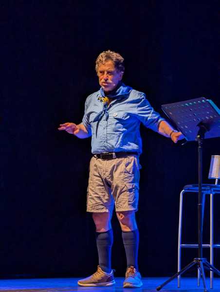 Massimo Wertmüller al Teatro Vittoria: il lupo diventa protagonista di un viaggio tra mito, poesia e verità