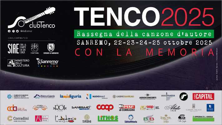 🎤 Sanremo diventa capitale della musica: il Premio Tenco 2025 celebra la “Memoria” con star e eventi imperdibili
