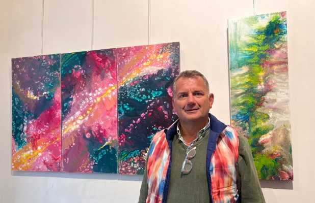 Domenico Martini: l’anima del colore senza pennelli