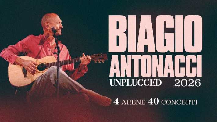 Biagio Antonacci annuncia 40 concerti in 4 location storiche: il tour "Unplugged 2026" fa già sognare i fan