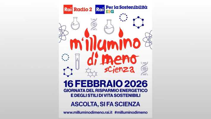 M'illumino di meno parte oggi dal CERN di Ginevra in diretta su Rai Radio2