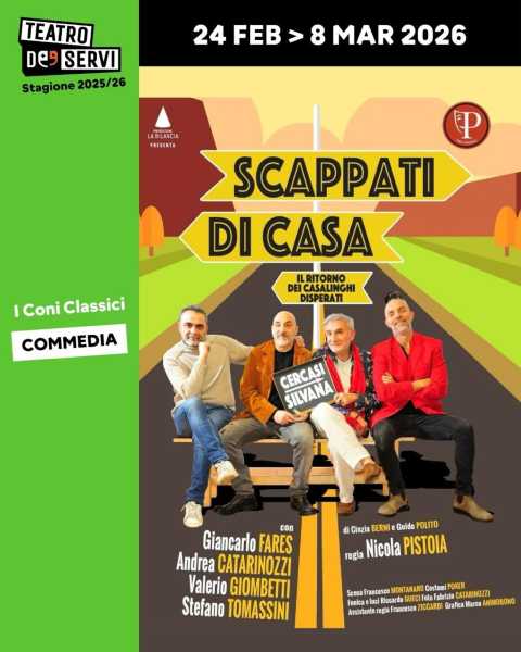 Scappati di Casa: la commedia che fa ridere (e riflettere) torna a Roma con un sequel esplosivo