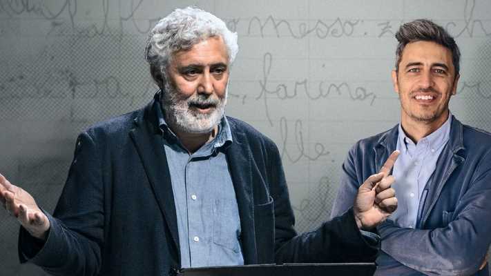 Stasera in TV su Rai 3 arriva il successo teatrale di Francesco Piccolo e Pif